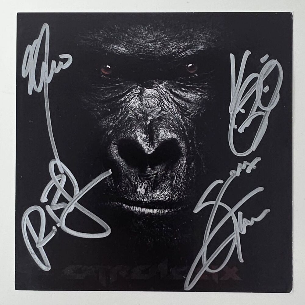 Extreme Six CD With Signed Art Card Nuno Bettencourt Gary Cherone Autographed